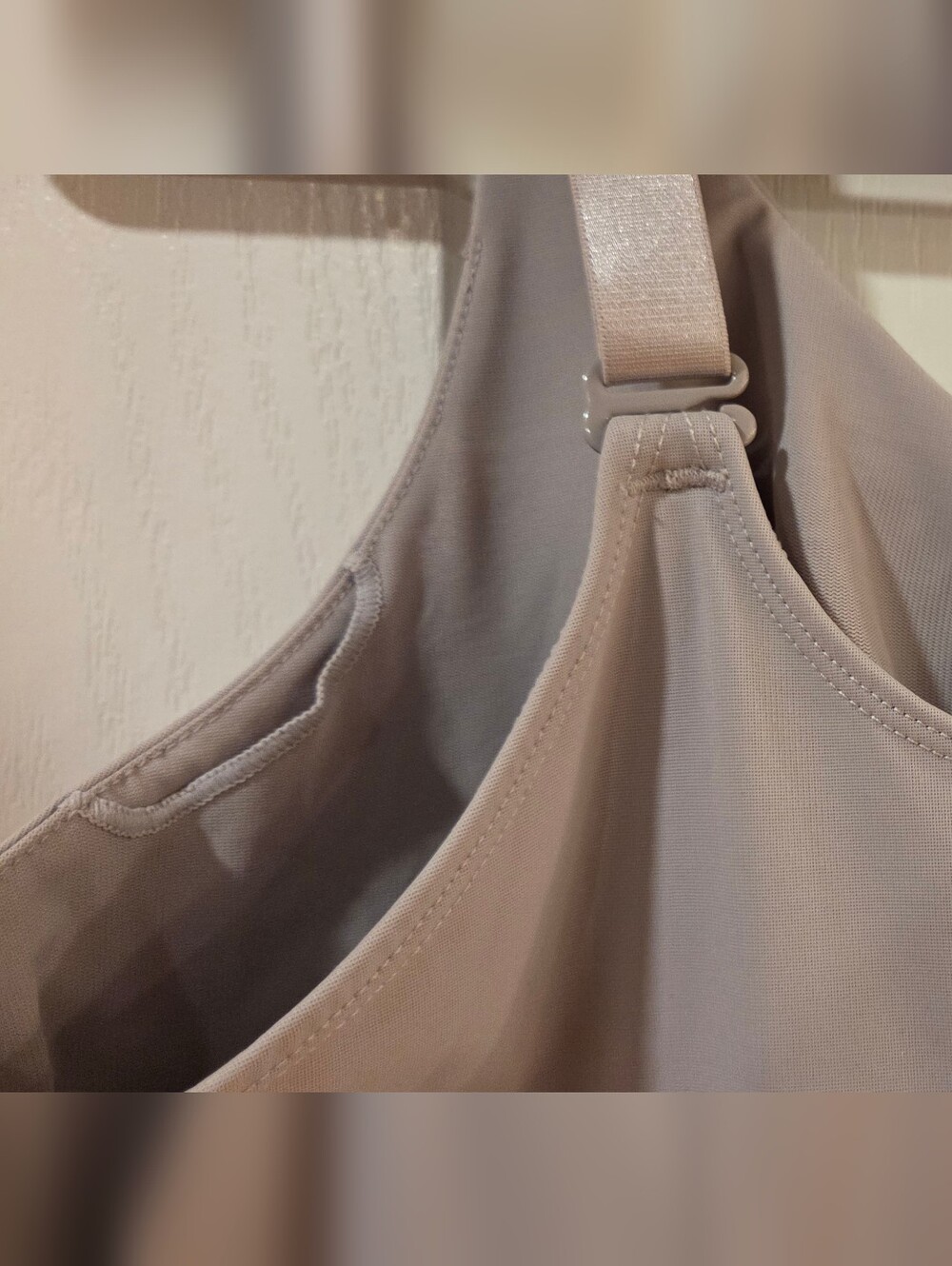 NWOT Ruby Ribbon Empress Cami #1833 (Cloud Gray, Sz 42) - Picture 4 of 5